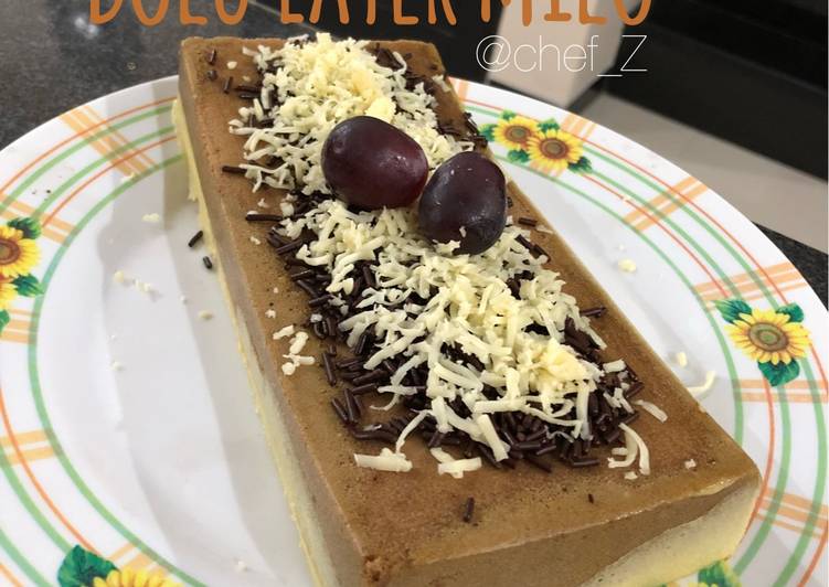 Bolu Layer Milo #Seninsemangat