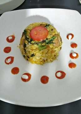 Nasgor Bumbu Seblak Daun kacang