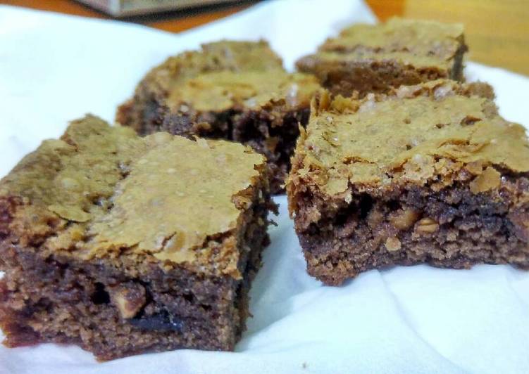 Resep Peanut Coffee Fudgy Brownies By Nurul Fathimah