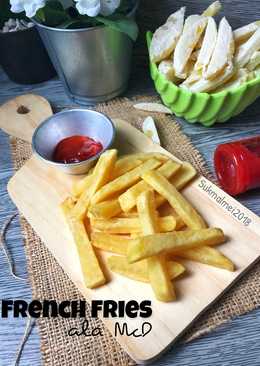 21. French Fries ala McD #Pekaninspirasi