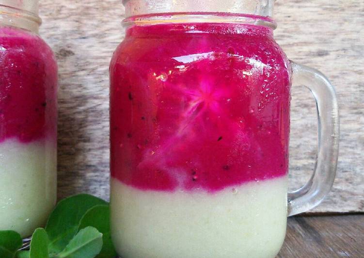 resep makanan Smooties in jar