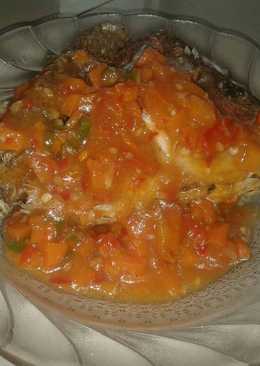 Ikan Mujair Goreng Asam Pedas