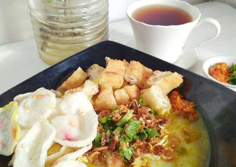  Resep Bubur ayam bumbu kuning oleh Maccby kitchen Cookpad