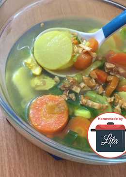 Sop ayam sehat kunyitÂ #homemadebylita