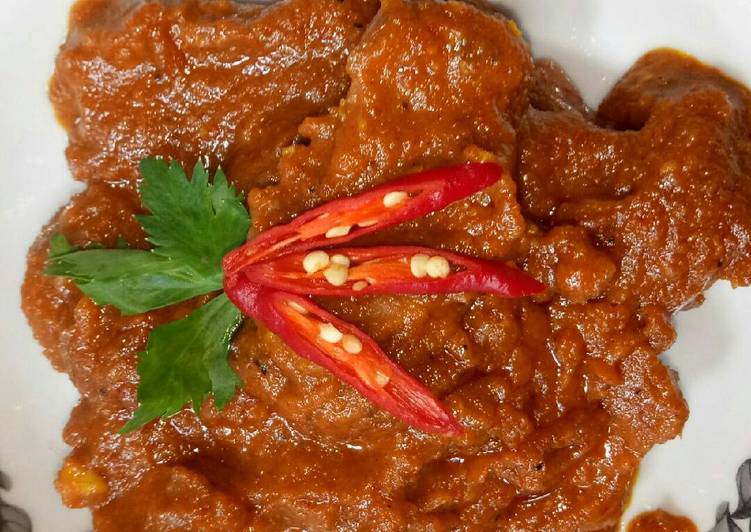 resep makanan Rendang daging sapi