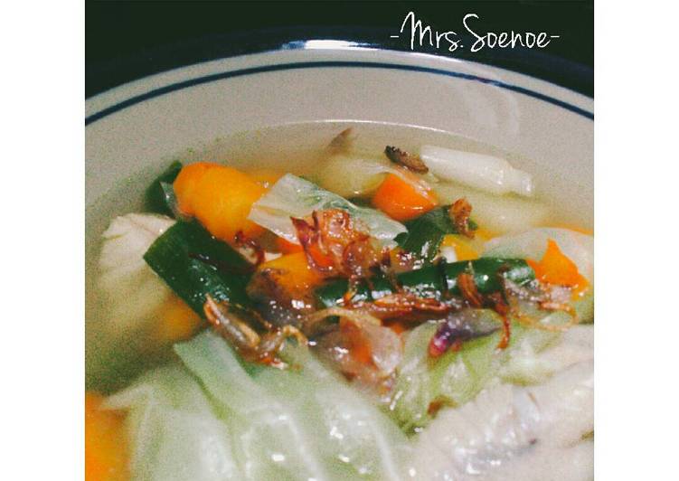 Resep Sop Ayam Bumbu Rempah Dari Mrs. Soenoe
