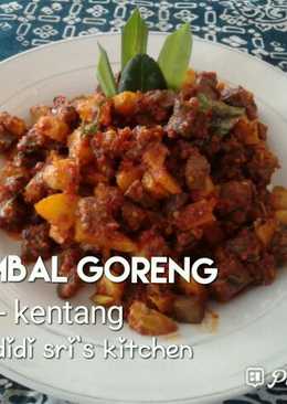 Sambal goreng ati- kentang