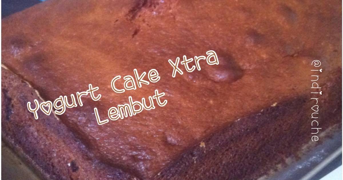 Resep Yogurt Cake Xtra Lembut Resep Yogurt Cake Xtra Lembut