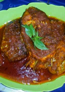 Balado ikan patin
