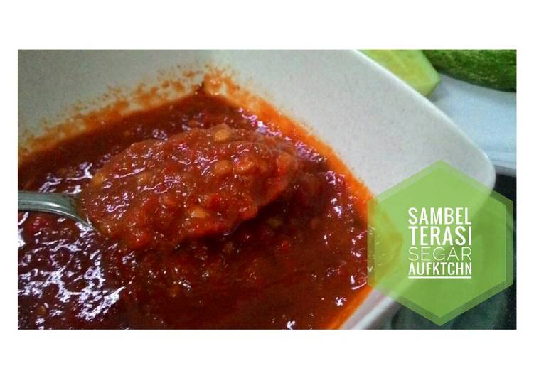 gambar untuk cara membuat Sambel Terasi Segar