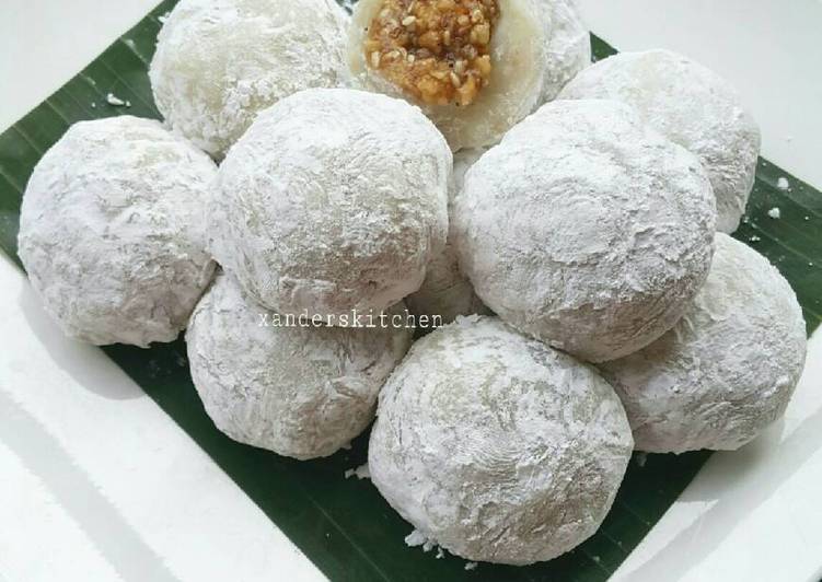 resep masakan Mochi isi kacang tanah