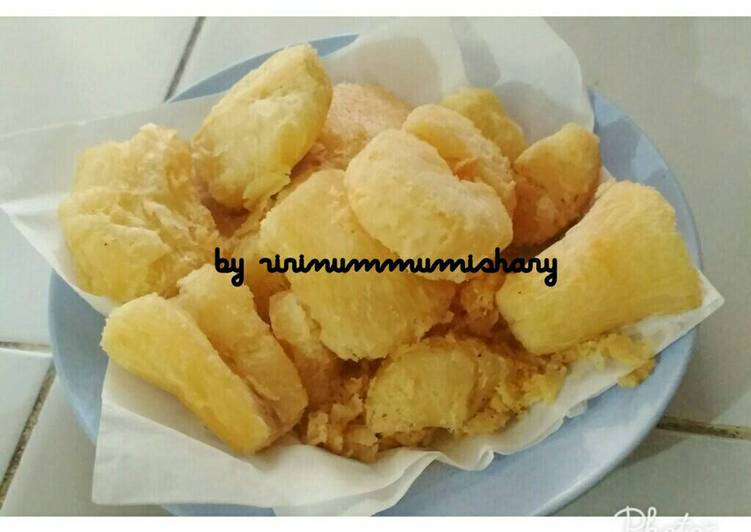 gambar untuk resep makanan Singkong goreng empuk dan krenyes-krenyes ??