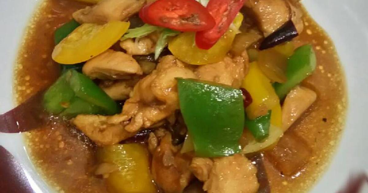 Resep Kungpao chicken (ucu) ala Sheily Novita