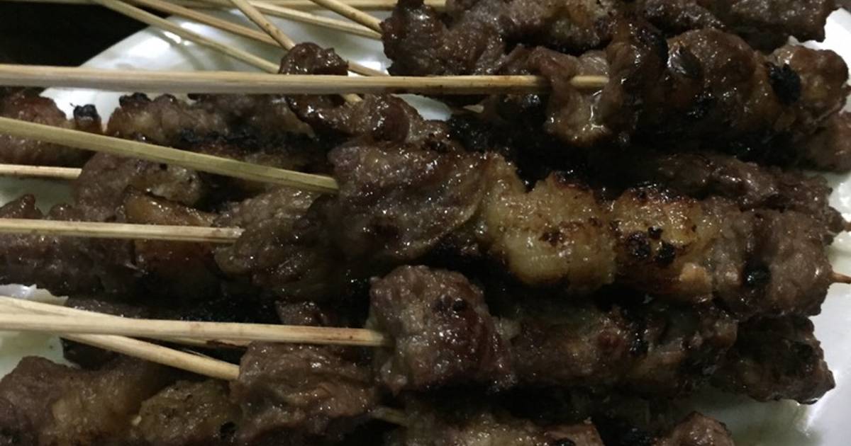 724 resep sate sapi bumbu ketumbar enak dan sederhana 