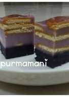 Cake puding ubi ungu maknyuss