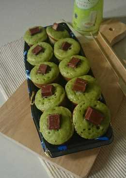 Kue Cubit greentea Kit kat