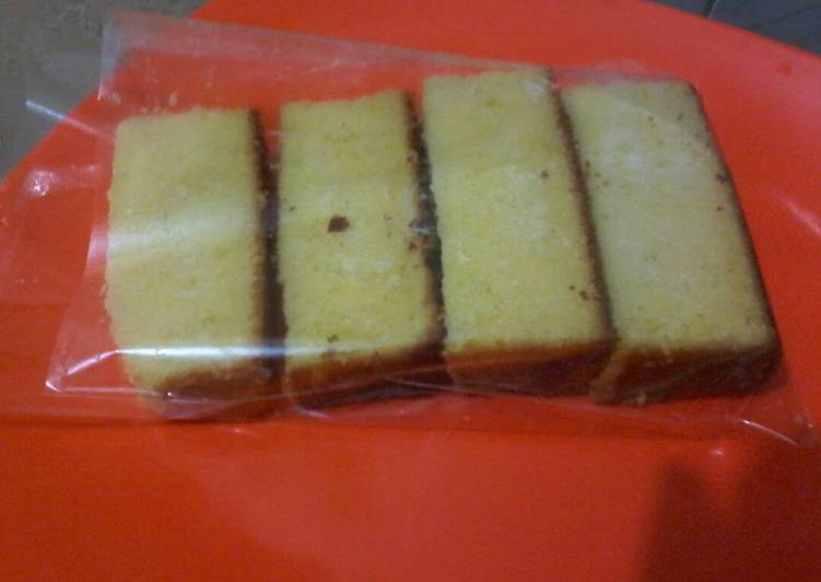 resep lengkap untuk Bolu Mentega