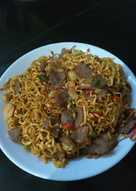 Mie telur goreng rasa samyang...