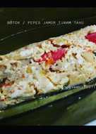 Botok / pepes jamur tiram tahu