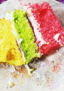 Reage Cake / Rainbow Cake Anti Gagal