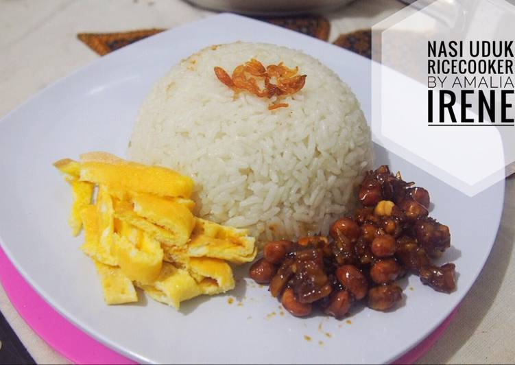 resep makanan Nasi uduk ricecooker simple enak & wangi