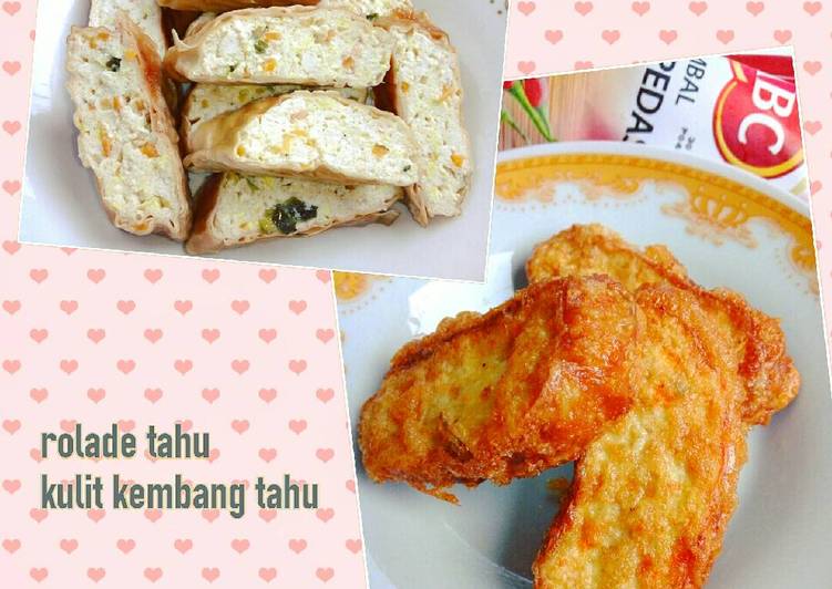 gambar untuk resep makanan Rolade Tahu Kulit Kembang Tahu