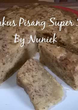 BOLU KUKUS PISANG SUPER SIMPLE (Tanpa Mixer, Tanpa Telur)