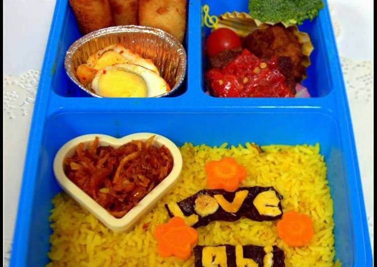 resep lengkap untuk Bento spesial ?