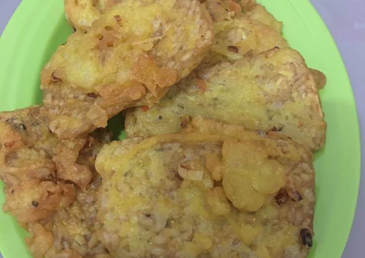 resep masakan Tempe goreng tepung renyah dan garing