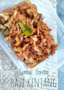 Sambal Goreng Hati Kentang (Hati Ampela Ayam)