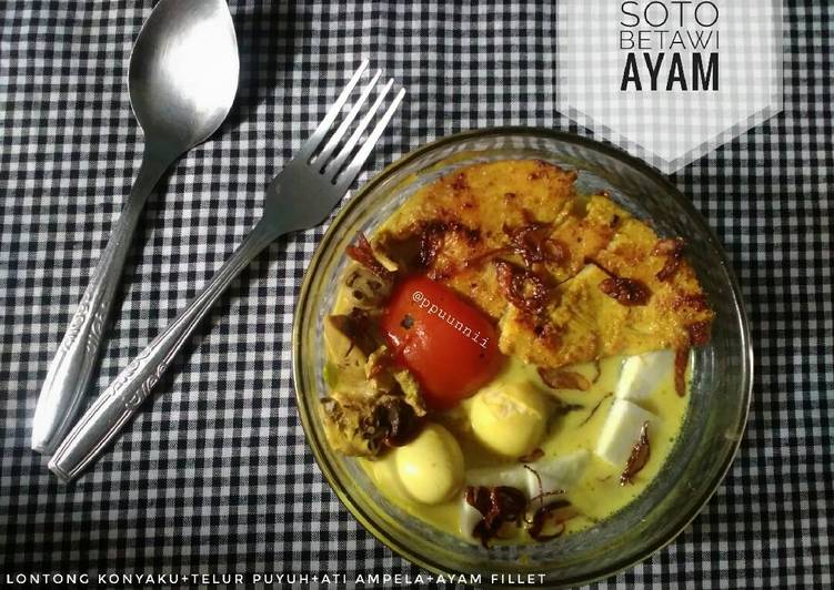 gambar untuk cara membuat Soto Betawi Ayam (Keto Friendly)