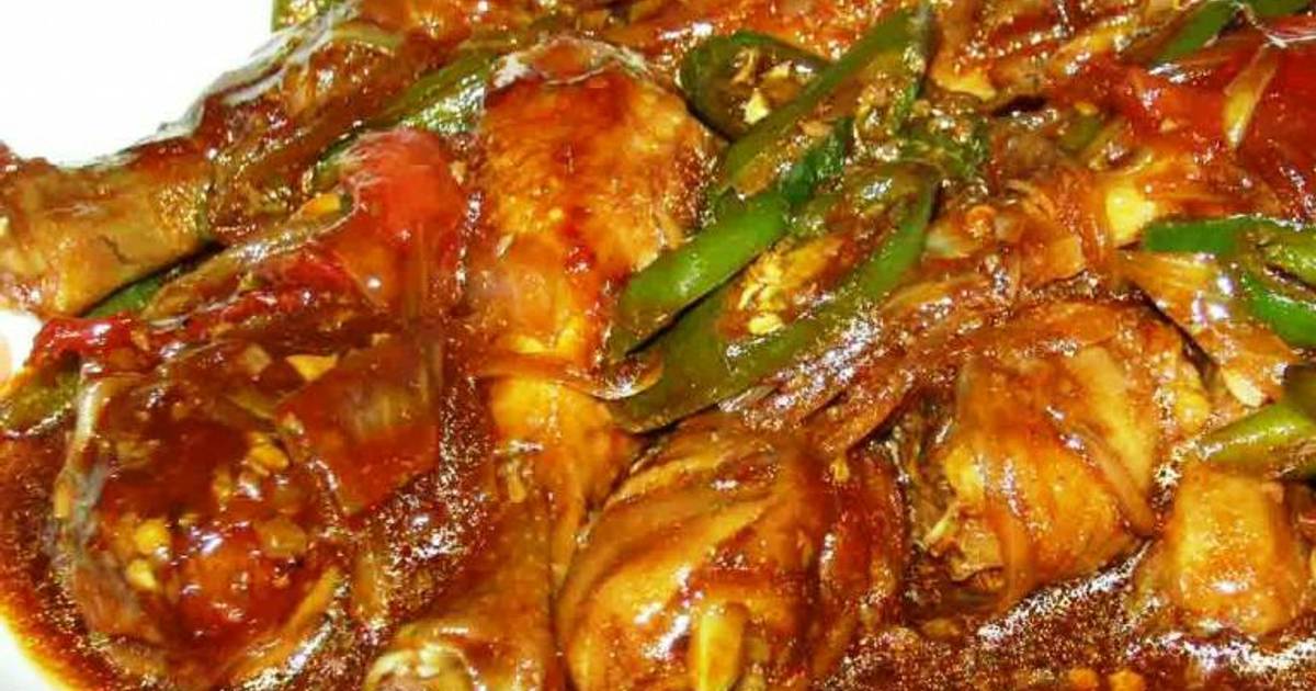 Resep Ayam Bumbu Hijau ala Erma Nurdiana