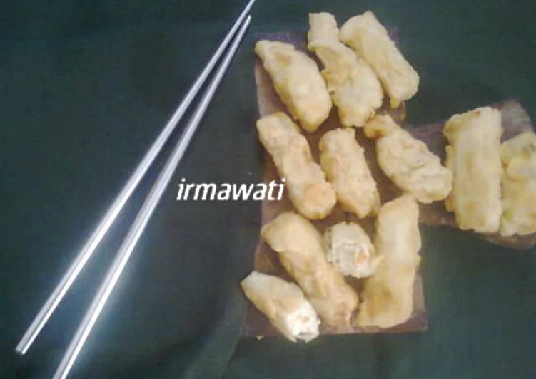 resep makanan Nugget Tahu Wortel Berselimut