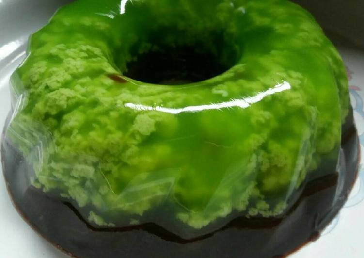 gambar untuk resep makanan 47. Puding Lumut Nutrijell Coklat