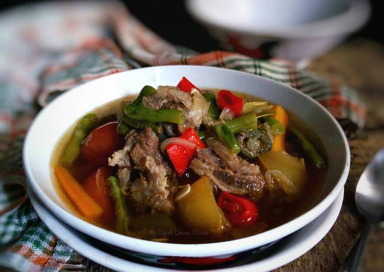 resep makanan Asem-asem Daging Sapi Khas Semarang #pr_recookmasakanpedas