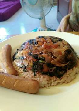 Nasi JamurðŸ„ Bayam Merah