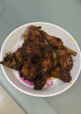 Ayam goreng mentega saos tiram