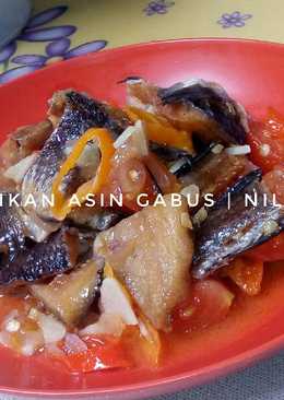 Oseng Ikan Asin Gabus