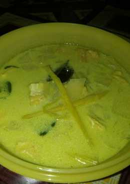 Sayur Santan Tahu Pepaya Muda dapur mama Azzah & Azzam