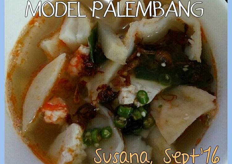 Resep Model Palembang Kiriman dari Jade's Kitchen