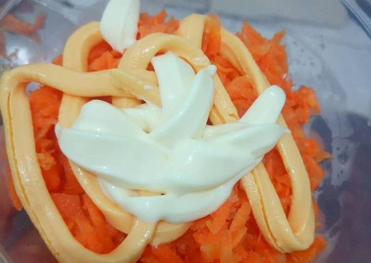 cara membuat Wortel Mayo ala Hokben (Carrot Salad)