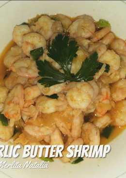 Garlic Butter Shrimp (resep udang simple)