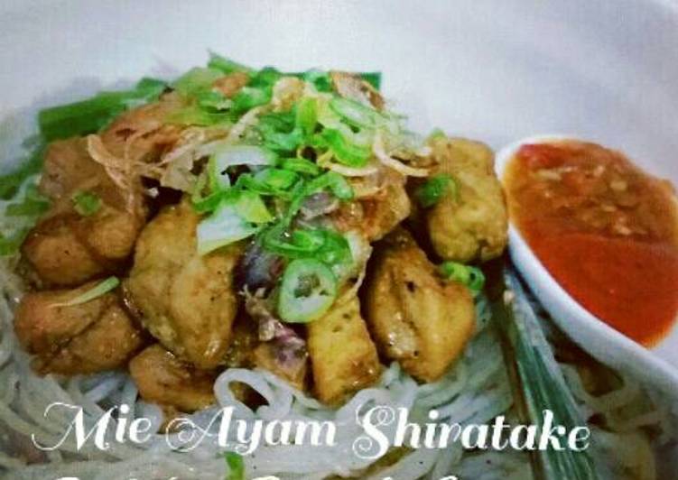  Resep  Mie ayam  keto  shirataki oleh Widya Mustika Sari 