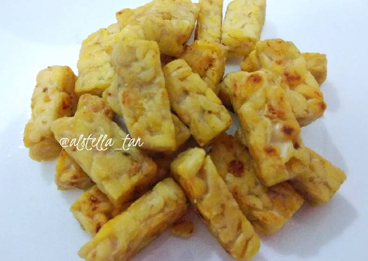 Kering Tempe Kaldu Ayam