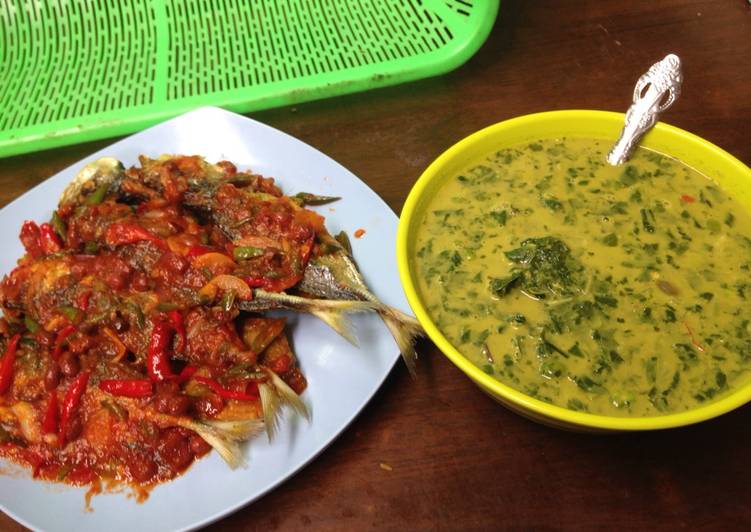 gambar untuk resep makanan Ikan goreng tumis sambal tauco