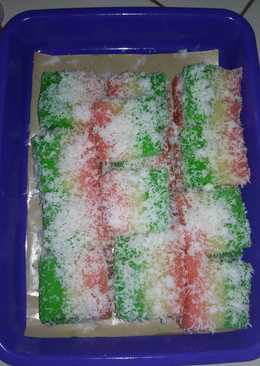 Kue singkong pelangi kenyal..