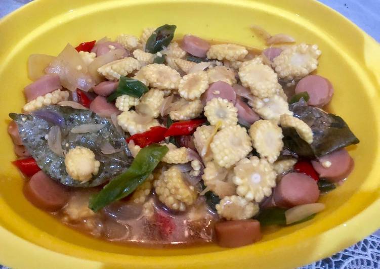 Tumis jagung sosis