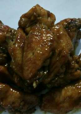 Chicken wings coca cola