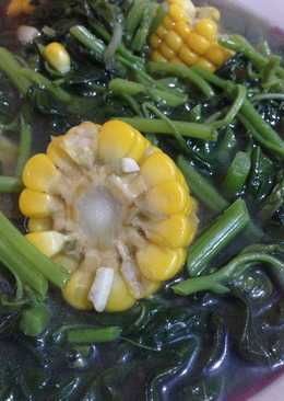 Sayur bayem jagung