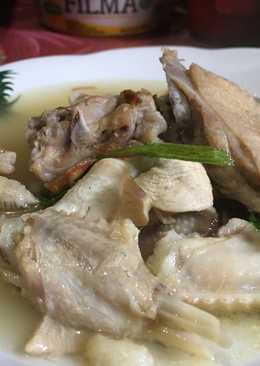 Sup ayam kampung ala klaten